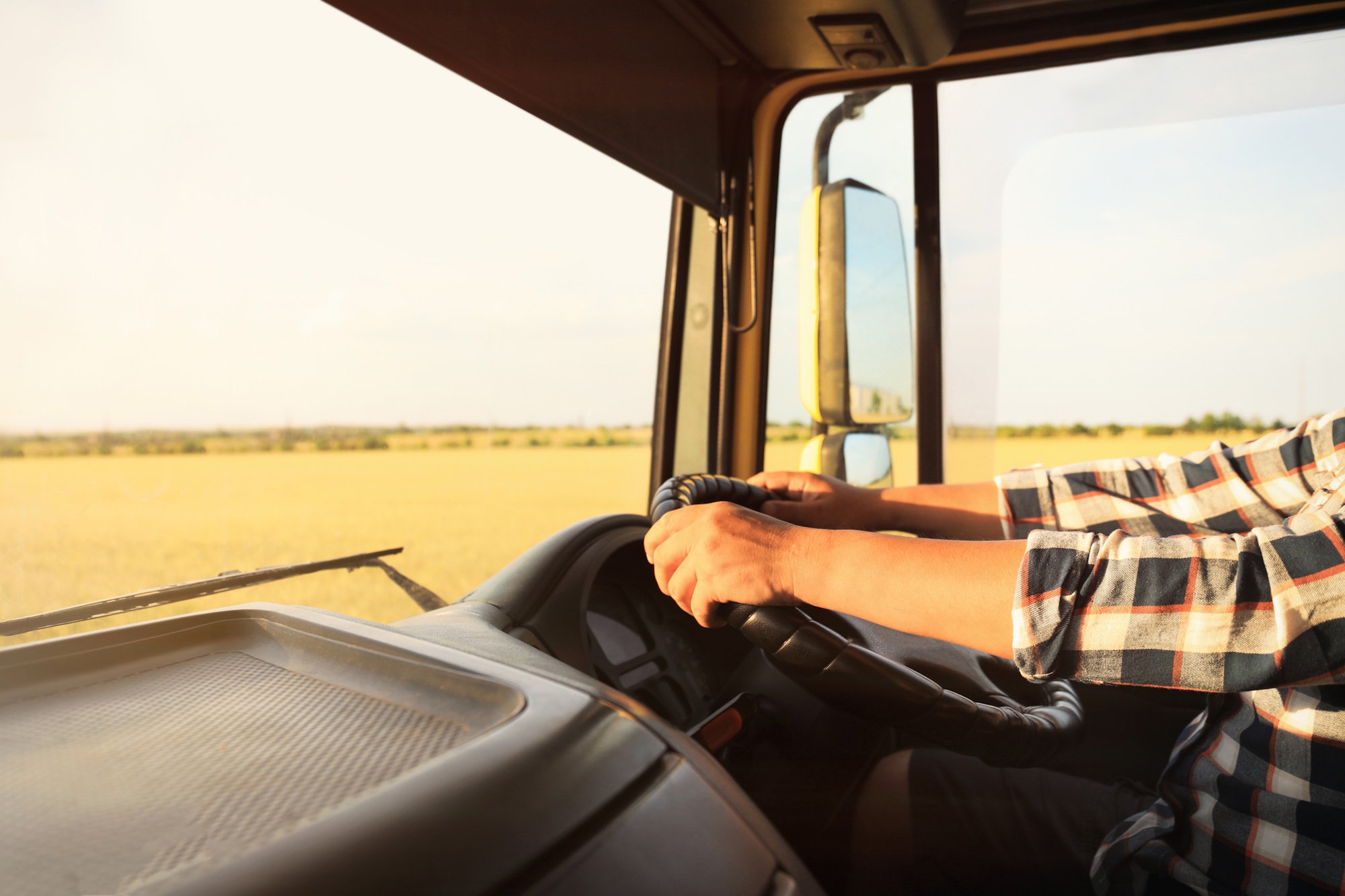 lorry driver injury background
