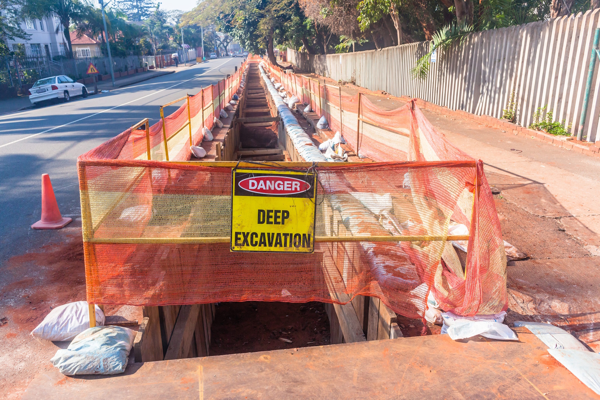 deep trench